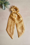 Kuyruklu Gold Scrunchie