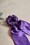 Kuyruklu Mor Scrunchie
