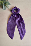 Kuyruklu Mor Scrunchie