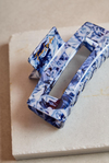L Dikdörtgen Storm Marble Kemik Toka