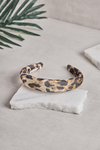 Leopar Kadife Taç