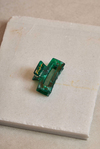 Mini Rectangle Emerald Glass Kemik Toka