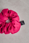 Puantiyeli Fuşya Small Scrunchie