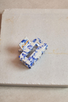 Rectangle Midi Blue Porcelain Kemik Toka