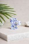 Rectangle Midi Blue Porcelain Kemik Toka
