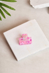 Rectangle Midi Blush Petal Kemik Toka