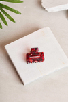 Rectangle Midi Crimson Flame Kemik Toka