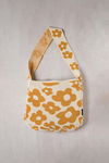 Sarı Papatyalı Triko Tote Bag