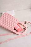 Toz Pembe Bubble Triko Çanta
