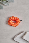 Turuncu Small Sateen Scrunchie