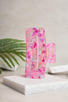 Xl Dikdörtgen Blush Petal Kemik Toka