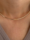 Köşeli İtalyan Choker Kolye/Xp
