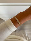 Taş Dedaylı Vagon Bileklik