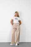 Baskılı Crop Tshirt