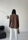 Oversize Blazer Kahverengi Ceket