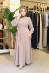2614 KOD PİLELİ ELBİSE