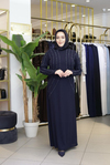 3410 CODE STONE BESTICKTES ESTEL KLEID