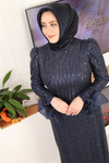 349 KOD ELBİSE LACİVERT