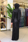 4870 CODE ROBE À MOTIFS DE PIERRES
