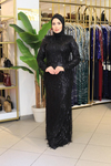 4870 CODE ROBE À MOTIFS DE PIERRES