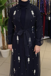 5210 KOD DALYA TAŞLI ABAYA TAKIM
