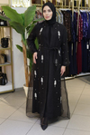 5210 KOD DALYA TAŞLI ABAYA TAKIM