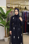 5210 KOD DALYA TAŞLI ABAYA TAKIM