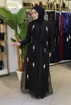 5210 KOD DALYA TAŞLI ABAYA TAKIM
