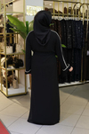 5211 KOD YAKA KOL TAŞLI ABAYA TAKIM