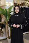 5211 KOD YAKA KOL TAŞLI ABAYA TAKIM