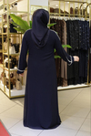 5211 KOD YAKA KOL TAŞLI ABAYA TAKIM