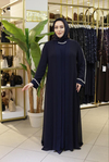 5211 KOD YAKA KOL TAŞLI ABAYA TAKIM