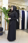 7118 CODE COL COL DÉTAILLÉ ROBE AVEC DÉTAILS EN PIERRE