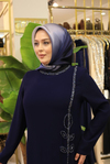 8829 KOD NİHAL İŞLEMELİ ELBİSE
