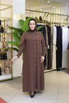 AEROBİN KETEN GÜNLÜK ELBİSE 6029 KOD