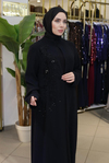 BEY801 كود تسلسل مجموعة عباية مزينة بالحجارة
