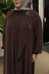 BRONŞLU ELBİSE 8622 KOD