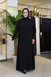 BRONŞLU KALEM ELBİSE 4254 KOD