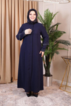 2520 CODE DOUBLE SLEEVE STONE EMBROIDERY ABAYA