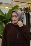 FIRÇA DESEN AHLEM EŞARP SAF İPEK EŞARP 19095/1 KOD