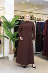 FLORAL İŞLEMELİ ELBİSE 2611 KOD