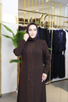 NEHİR TAŞLI ELBİSE T1298 KOD