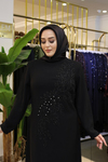 ÖN İNCİ TAŞLI ELBİSE T1300 KOD