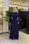 ÖNÜ DRAPELİ ELBİSE 5701 KOD
