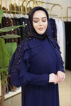 PAYET GARNİLİ ABAYA 2661 KOD