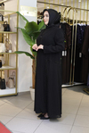 6002 KOD PİLELİ ABAYA TAKIM