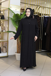 6002 KOD PİLELİ ABAYA TAKIM