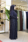 PUL PAYET ELBİSE 6125 KOD