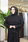 PUL PAYET ELBİSE 6125 KOD