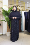 PUL PAYET ELBİSE 6125 KOD